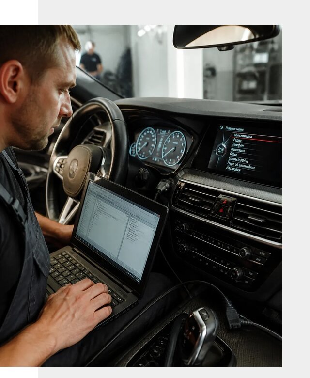 Русификация приборной панели BMW для авто в Пушкине от компании