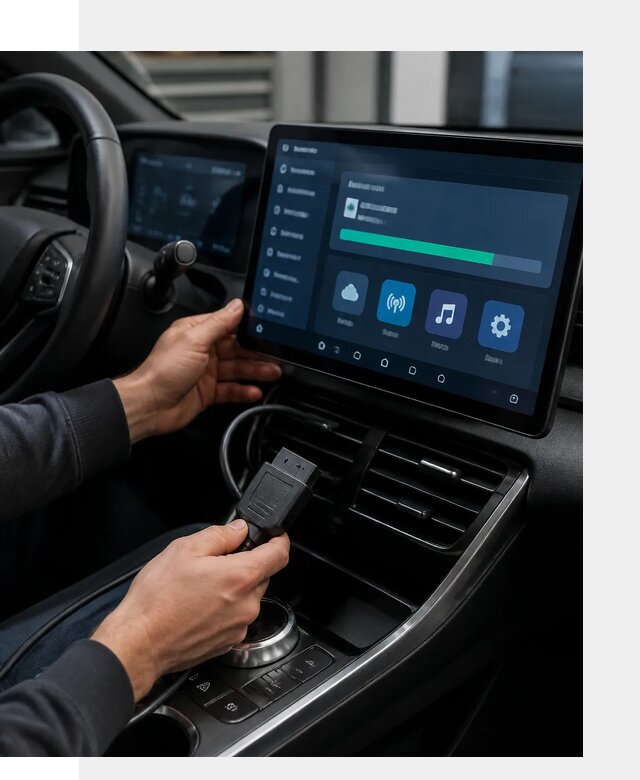 Установка приложений BYD для автомобиля под ключ в Пушкине
