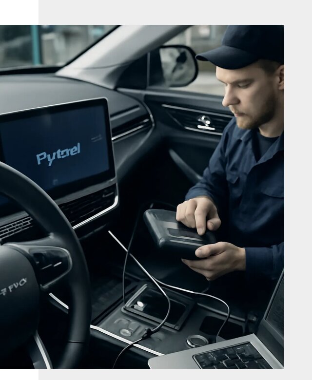 Русификация автомобилей Jetour с адаптацией меню в Пушкине
