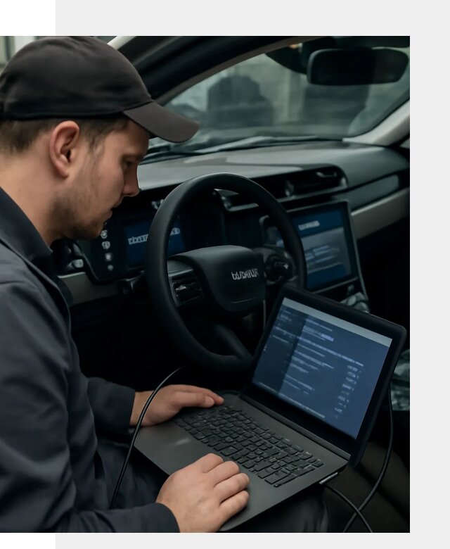 Профессиональная русификация автомобилей Lynk Co в Пушкине