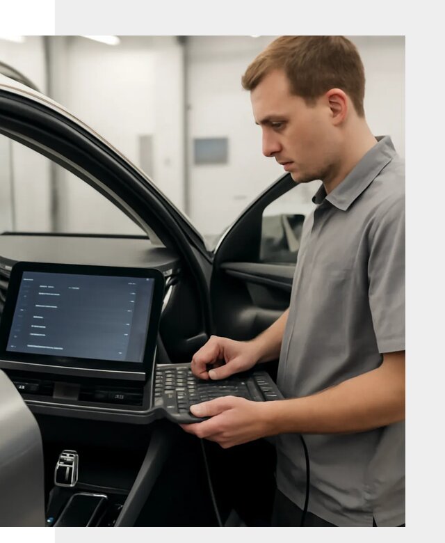 Русификация мультимедиа автомобилей Lynk Co в Пушкине