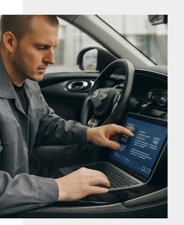 Русификация приборной панели автомобиля Lynk Co в Пушкине