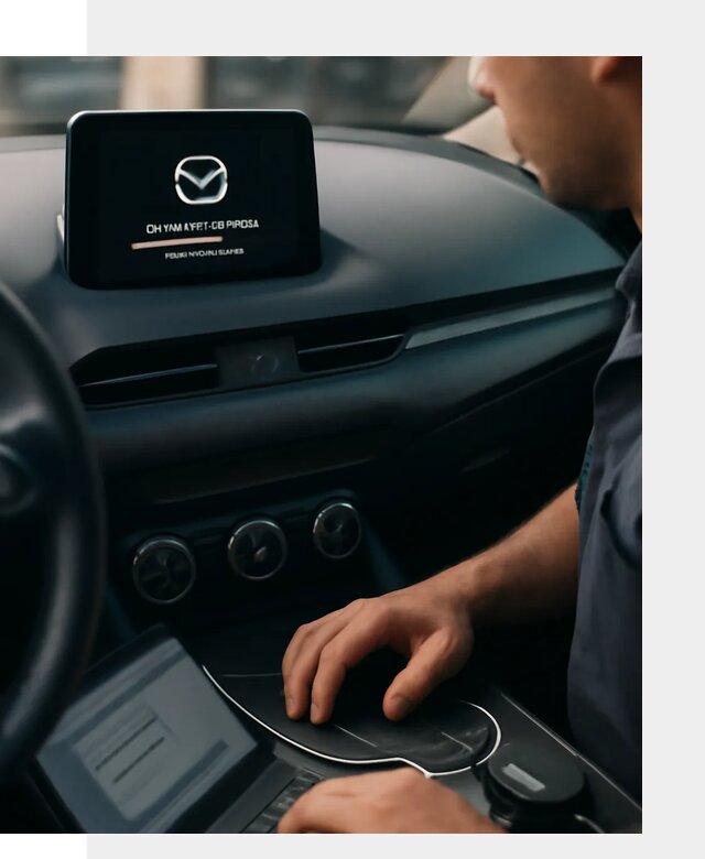 Установка приложений Mazda на мультимедийную систему в Пушкине